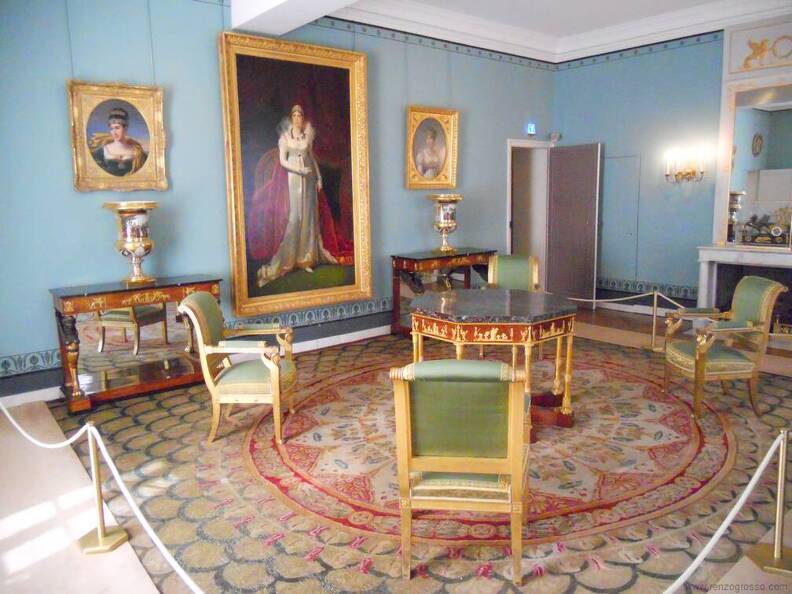 Paris 2015 - Chateau Malmaison - Salão do Imperador.JPG